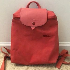 Longchamp Backpack Coral